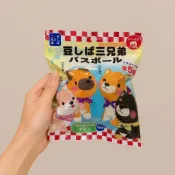 LUCKY補給站 日本 豆柴三兄弟 柴犬 狗狗 泡澡球 入浴劑 沐浴劑 公仔 沐浴球 泡泡球