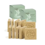 (店+)【NAJEL】【巴黎麵包】】買1送1阿勒坡手工古皂旅行20gx5片裝(含月桂油5%-總代理公司貨)