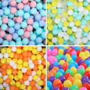 高CP值🍬加厚 7CM 海洋球 特厚 8CM 波波球 彩色兒童玩具球 幼兒園遊樂場專用球 兒童樂園池圍欄球 環保B9f2