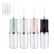 (店+)IPX7級充電式攜帶型沖牙器 (沖牙器 電動沖牙器 USB沖牙器 洗牙器 沖牙機 口腔清潔器 牙縫清潔器 口腔沖洗器)