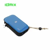 idmix MR CHARGER 10000 CH06 多功能行動電源_藍+專用萬國轉接頭(3個1組)