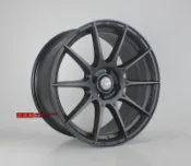 『員林 小茵 輪胎舘』DG FG06 17吋 輕量化 旋壓鑄造 鋁圈 全車系適用 消光黑【配胎套餐大折扣】