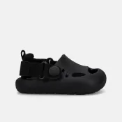 【NEW BALANCE】NB 童鞋 休閒鞋 涼鞋  魔鬼氈 護趾 男童 女童 黑色(SYCLGA1-M)