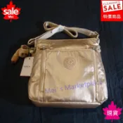 【真品*現貨】Kipling 金色 中款 側背包 斜背包
