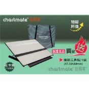 chartmate 恰得美 製圖板 製圖桌 173PR平行尺 嵌卡架製圖板  7角度變化 買就送32CM握鈕三角板組