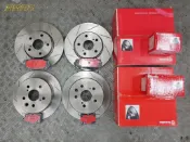 慶聖汽車 BREMBO 前+後 煞車劃線碟盤含來令片 LEXUS IS250
