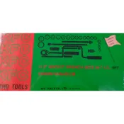 【雙魚五金】KFC 4027s (6角) 1/2英制套筒27件組  1/2吋英制套筒組 4分套筒組