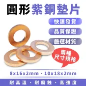 Xilla 紫銅密封墊片 機油墊片 止漏墊片 磁石螺絲墊片 機油螺絲墊片 銅墊片 汽機車通用 改裝配件