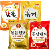 *貪吃熊*韓國 MAMMOS 濟州糖 人蔘糖 紅蔘糖 柚子糖 柑橘糖 糖果 高麗人蔘糖 高麗紅蔘糖