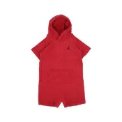 【NIKE 耐吉】包屁衣 Baby 23 Smiles 紅 連帽 寶寶衣 嬰兒 JD2612175IF-002