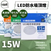 東亞 LED吸頂燈 15W 22W 防水吸頂燈 防水 IP65  LED 吸頂燈 適用 浴室 陽台 走廊 廁所