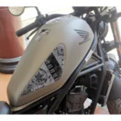 Rebel 1100T DCT防滑貼 適用於 本田 叛逆者500改裝透明油箱保護貼 Rebel 1100T