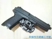 【阿盛生存遊戲工作室】BAT 黑蝙蝠 074-1 Y&P iGUN MK23瓦斯槍右手快拔腰掛槍套 3D列印