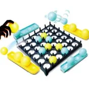 桌遊彈跳球桌面遊戲彈跳棋遊戲玩具多人競技桌面彈珠跳跳球玩