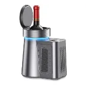 台式凍酒器 冰酒器 醒酒器 紅酒櫃 降溫冰桶 冰藏器 熒幕觸控 小型桌面恒溫紅酒櫃葡萄酒香檳
