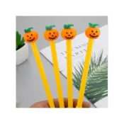 (店+)萬聖節南瓜燈筆 萬聖節 中性筆 南瓜燈 可愛 造型筆 趣味 韓風可愛創意 婚禮小物 交換禮物