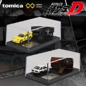TOMICA PREMIUM 頭文字D FD3S AE86 (車+展示)