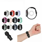 【矽膠錶帶】適用 Apple Watch SE 11 10 38mm 40mm 41mm 42mm 手錶運動防水腕帶