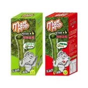 (店+)泰國 MM象 泰式烤海苔 海苔捲 3g*6入 原味/魷魚風味/酷辣香味