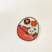 菇菇與紅蘿蔔耳環(可改耳夾式)