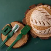 【𝒥𝒥現貨】麵包割刀 歐式麵包刀 軟歐包整形刀 弧形割刀割紋刀 麵包割包刀 弧形 法國麵包刀 KT