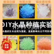 低價處理✅ ♞,♘,♙桃園出貨兒童種植水晶實驗套裝手工diy製作生長結晶國小生小實驗動手玩具