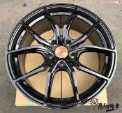 全新鋁圈 正日本原裝 Rays 57FXX GRAM LIGHTS 18吋 5孔100 5孔114.3 黑 16~20吋