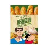 【蝦皮直營】韓國CW大蒜麵包風味餅乾55g-蠟筆小新版 蒜味 零食 點心 韓國餅乾 韓國零食