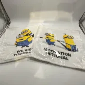 【漫坑】小小兵 MINIONS 神偷奶爸 方巾 手巾 KEVIN STUART BOB OTTO 電影 小黃人