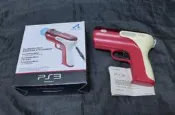 (盒書全)PS3 原廠 MOVE 短槍套(已消毒)