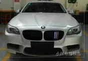 ※小林車燈※最新上市 BMW F10 F30 平光黑/亮黑 M款 LED 3色導光條 水箱罩 黑鼻頭 讓您與眾不同接單中
