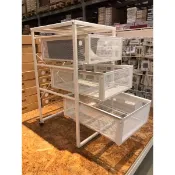 IKEA 代購 IKEA LENNART 抽屜櫃 IKEA 白色抽屜櫃 三抽櫃附輪架 收納櫃 文具櫃 櫃子