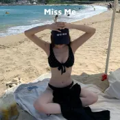 【MissMe】新品現貨 波點兩件式比基尼 分體式泳衣 辣妹比基尼 小胸比基尼 小尺碼泳衣 韓式泳衣