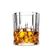 (店+)極光鑽刻威士忌杯230ml 酒杯威杯 雕花酒杯 調酒器具 歐式 聞香杯 雞尾酒杯 創意酒杯 烈酒杯 185-WSK02
