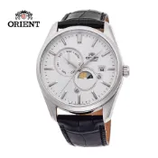 ORIENT 東方錶 SUN&MOON系列 日月相錶 皮帶款 白面 RA-AK0310S