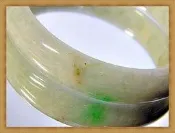 翡翠A貨緬甸玉天然手環手鐲玉環玉鐲手圍18內徑6cm原價2萬冰種翡翠媲美和闐碧玉墨玉水晶【附保證書 】【奇珍館】