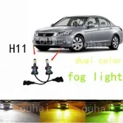 台灣現貨2 個 LED 霧燈 Canbus H8 H11 適用於本田雅閣 7 8 9 思域 CR-V CR-Z Fit