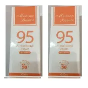 皮秒美顏健康生活購物中心 2入_美德生豔陽美肌防曬霜95(膚色) ｜全館滿$199免運