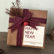 新年禮物裝紙高階感春節新春禮盒裝材料禮品紙大尺寸打紙