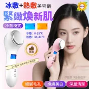 【隔日達🔥免運】冷熱儀 美容儀 冷熱導入儀 電動導入儀 仙女機 美容導入儀 精華導入儀 SPA冷導儀美容【AH-644】