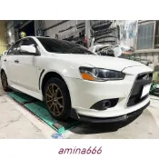 LI✌適用三菱 FORTIS 消光黑 競速版 前下巴 前鏟 前定風翼 前擾流板 下擾流板 通用下巴✌88