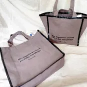 日本代購-[現貨出清]👜貓咪帆布手提袋/帆布書袋♡可愛熊帆布袋/購物袋/手提包/便當袋/書袋/環保袋〔媽咪樹代購〕
