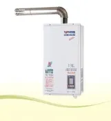 【 大鯊魚水電廣場】TOPHOME  莊頭北 IS-1368 數位恒溫強制排氣熱水器13公升 LCM彩晶顯示板