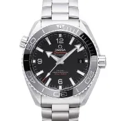 【OMEGA 歐米茄】海馬 Planet Ocean 600米潛水機械錶x黑面x43.5mm(215.30.44.21.01.001)  送禮推薦
