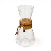 我的咖啡時光 美國 Chemex CM-1C Classic Series 經典手沖咖啡濾壺 木把 3人份