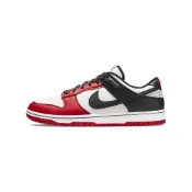 (店+)【NIKE 耐吉】DD3363-100 Nike Dunk EMB 合成革二層牛皮 芝加哥公牛 NBA 75周年 低幫 板鞋 男款 黑白紅 nike男鞋 男運動鞋