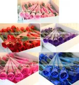 【批貨達人】玫瑰香皂花 婚禮小物 二次進場 花束 送客禮 活動贈禮