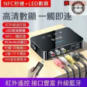 月鳥商社 NFC藍芽接收器 發射器 5.0音頻適配器 AUX接口3.5轉接老式 三合一 隨身碟TF卡播放器