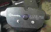 【昌易汽材】寶馬 F10 520 528 後 煞車皮 來令片(對應碟盤330mm) brembo 運動版 特價3200元
