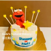 寇比造型蛋糕 芝麻街 造型蛋糕 蛋糕 生日蛋糕